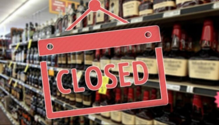 bar closed