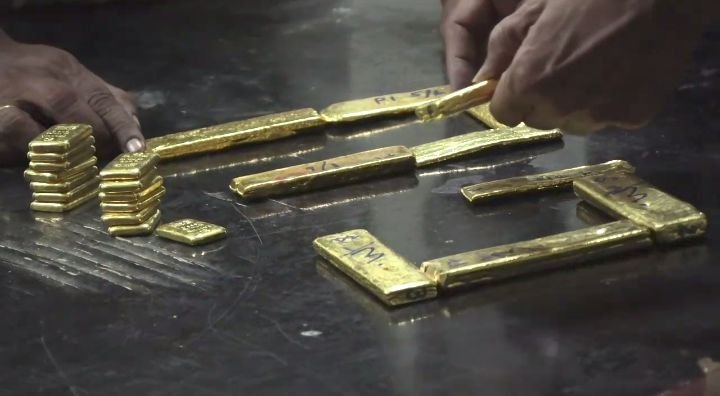 இலங்கையிலிருந்து கடல் வழியாக கடத்தப்பட்ட 4.50 கோடி ரூபாய் பெறுமதியான தங்கம்