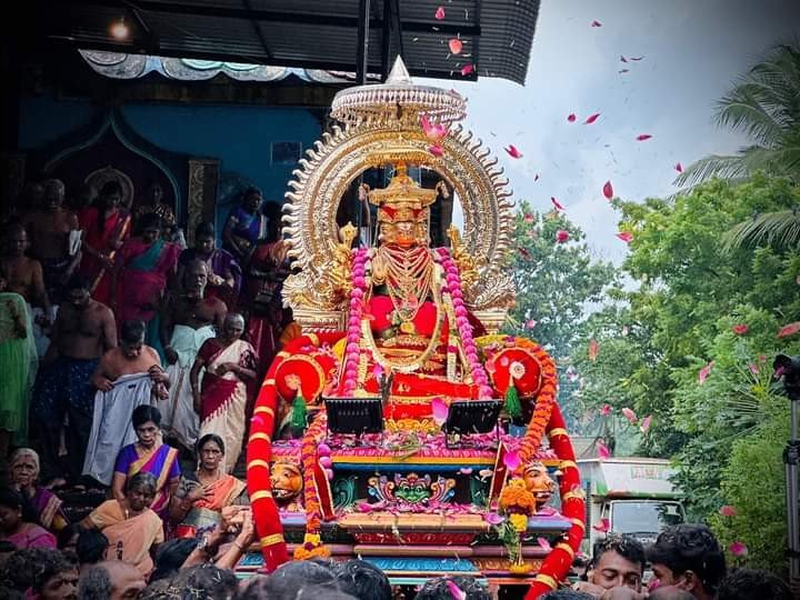 பஞ்சரக ஆஞ்சநேயரின் இரதோற்சவம்
