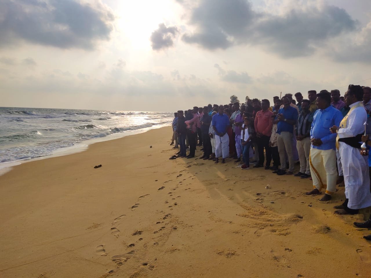 வெற்றிலைக்கேணி அந்தோனியார் ஆலயத்தில் புது வருடத் திருப்பலி