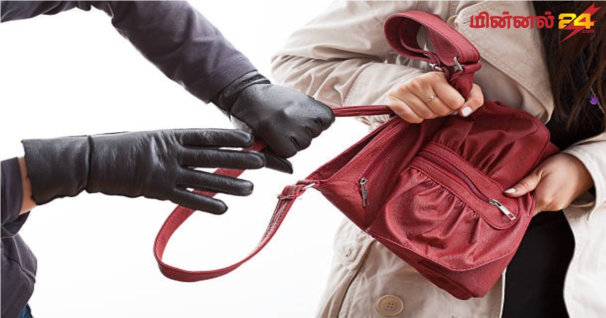 வெளிநாட்டு பிரஜையின் பை திருட்டு