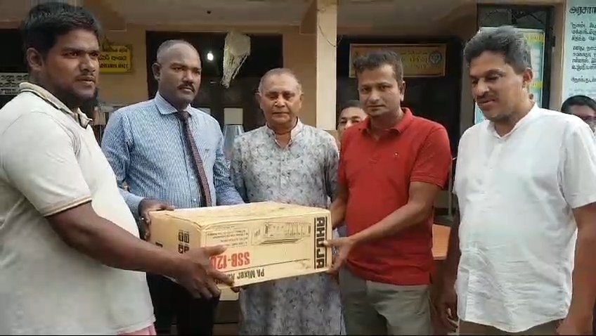 மூதூர் பிரதேச சமூக நிறுவனங்களுக்கு உபகரணங்கள் வழங்கும் நிகழ்வு
