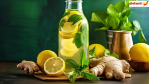 இஞ்சி + எலுமிச்சை ஜூஸ்