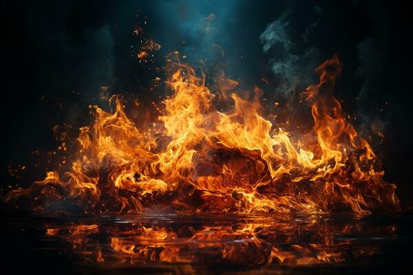 தற்காலிக தங்குமிடத்தில் ஏற்பட்ட தீ : ஒருவர் உயிரிழப்பு!