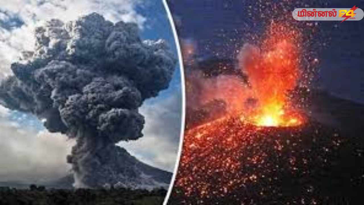 இந்தோனேசியாவில் எரிமலை வெடிப்பு