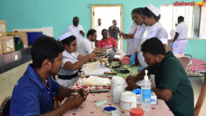 மன்னாரில் இடம்பெற்ற இரத்ததான முகாம்.