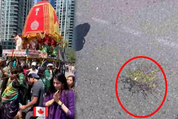 இரத யாத்திரை மீது மர்ம நபர்கள் முட்டை வீசி தாக்குதல்