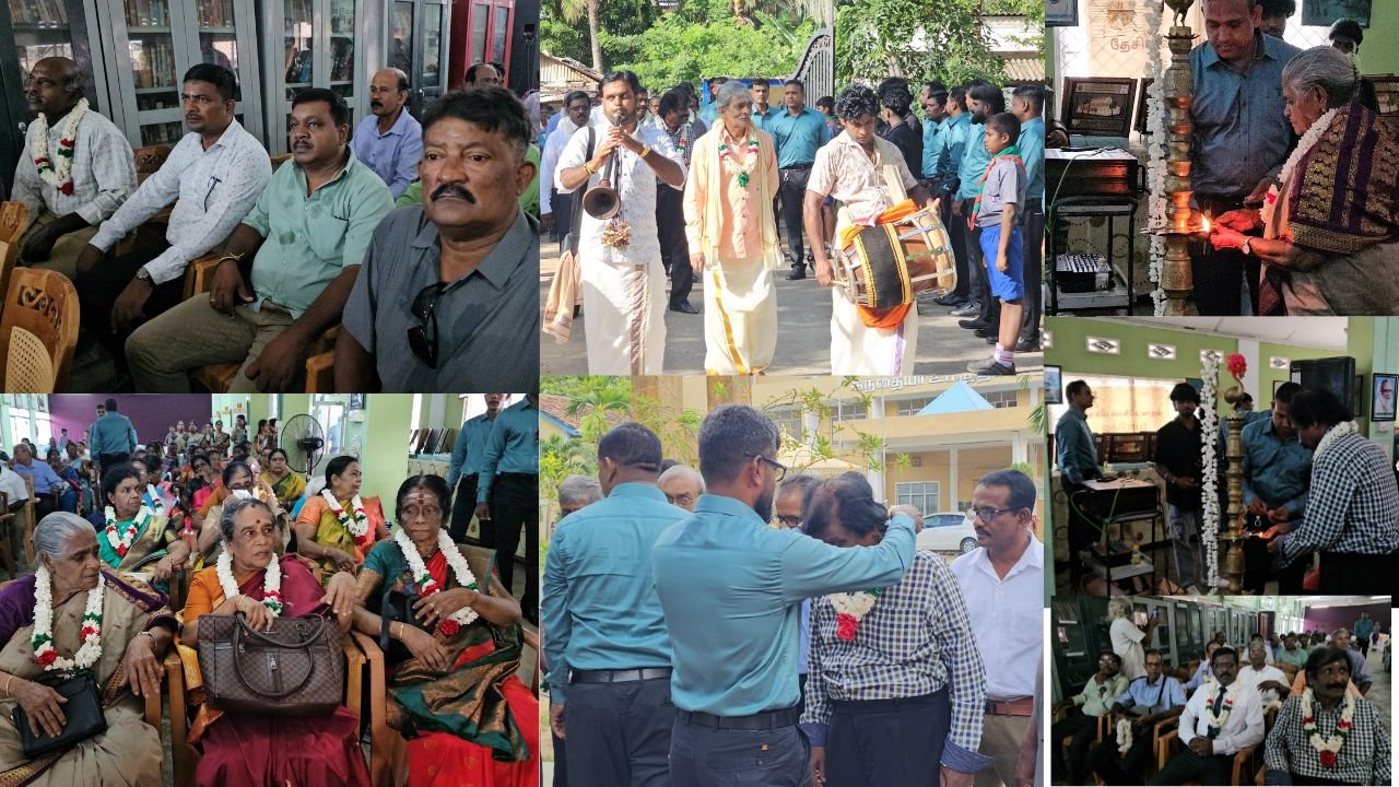 ஸ்கந்தவரோதயா கல்லூரியில் நடைபெற்ற "மீண்டும் ஒருநாள் பள்ளிக்கு" நிகழ்வு!