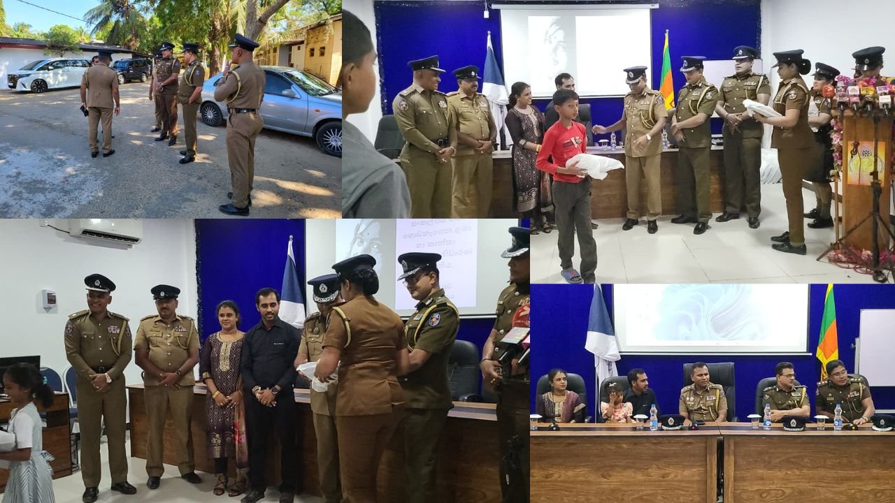 மட்டக்களப்பு தலைமை பொலிஸ் பிரிவில் கற்றல் உபகரணங்கள் வழங்கும் நிகழ்வு!