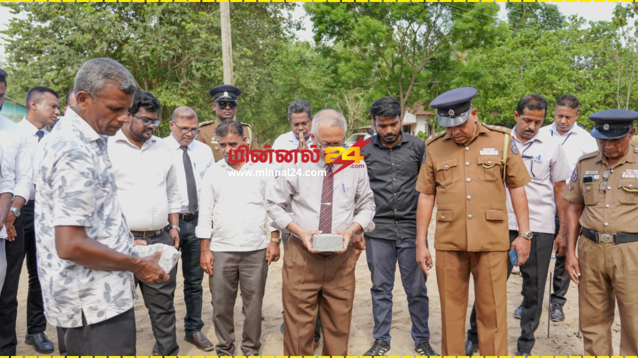 மட்டக்களப்பு மங்களகம பகுதியில் ஆயுர்வேத மருத்துவ மருந்தகத்தை நிர்மாணிப்பதற்கான அடிக்கல் நாட்டு விழா