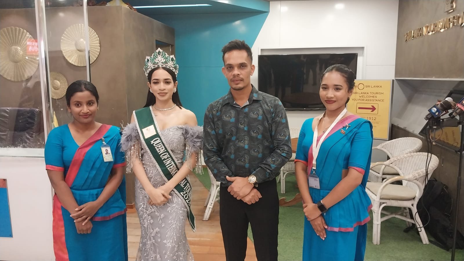"Queen of the International Tourism" பட்டத்தை வென்ற இலங்கை பெண்!