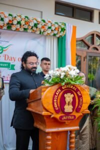 இந்தியாவின் சுதந்திர தினத்தை கொண்டாடிய யாழ் இந்திய பொதுத் தூதரகம்