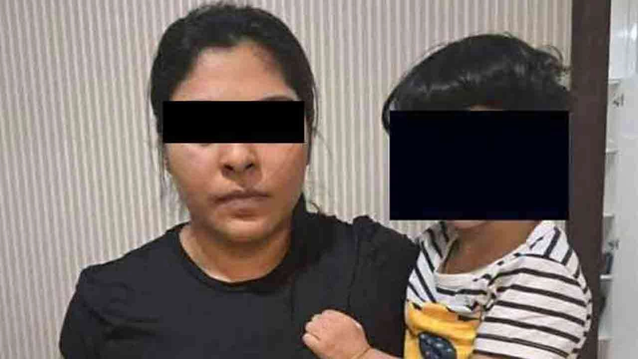 பெக்கோ சமனின் மனைவி குழந்தையுடன் கைது