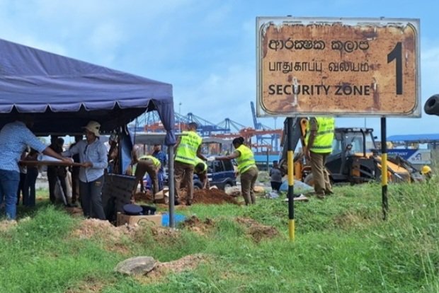 கொழும்பு துறைமுக வளாகத்தில் 88 என்புக்கூடுகள் கண்டுப்பிடிப்பு!