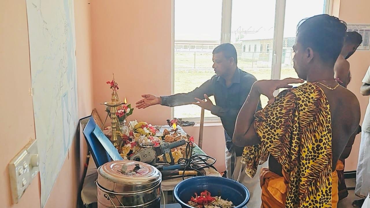 மண்டூர் நீர் வழங்கல் திட்டக் காரியாலயத்தில் வாணி விழா