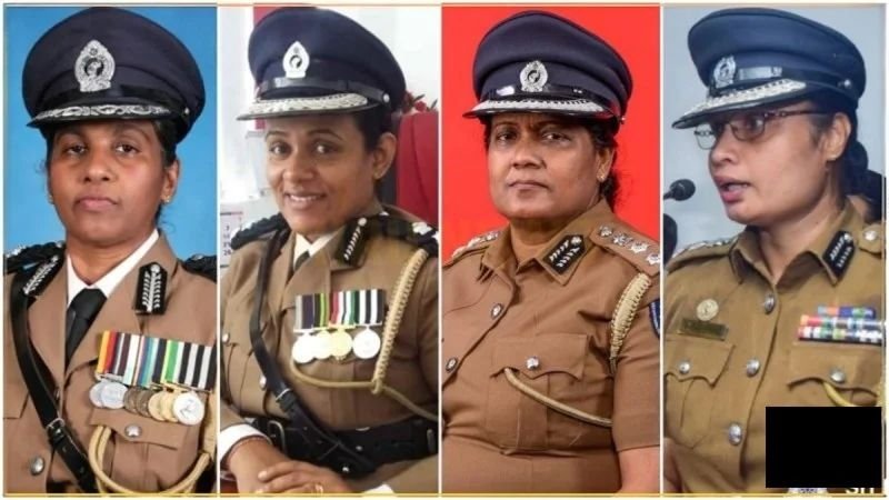 இலங்கை பொலிஸ் வரலாற்றில் முதல் முறையாக நான்கு பெண் பிரதி பொலிஸ்மா அதிபர்கள் நியமனம்!