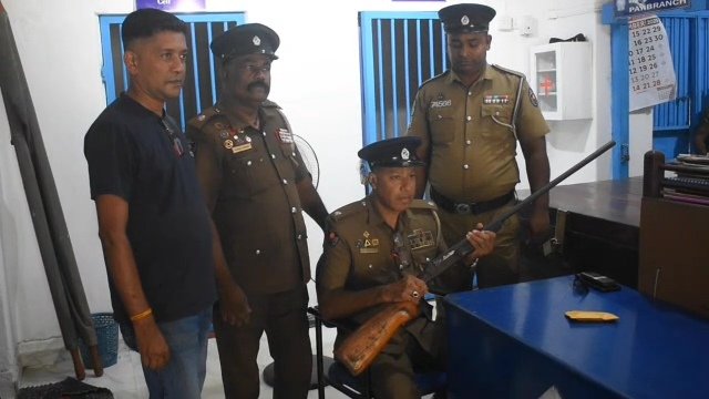 கந்தளாய் பகுதியில் நாட்டு துப்பாக்கியுடன் ஒருவர் கைது!