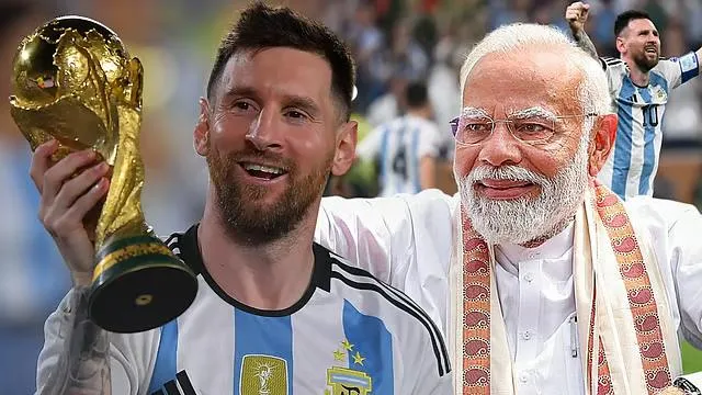 மோடியின் பிறந்த நாளுக்கு பரிசு அனுப்பிய மெஸ்ஸி