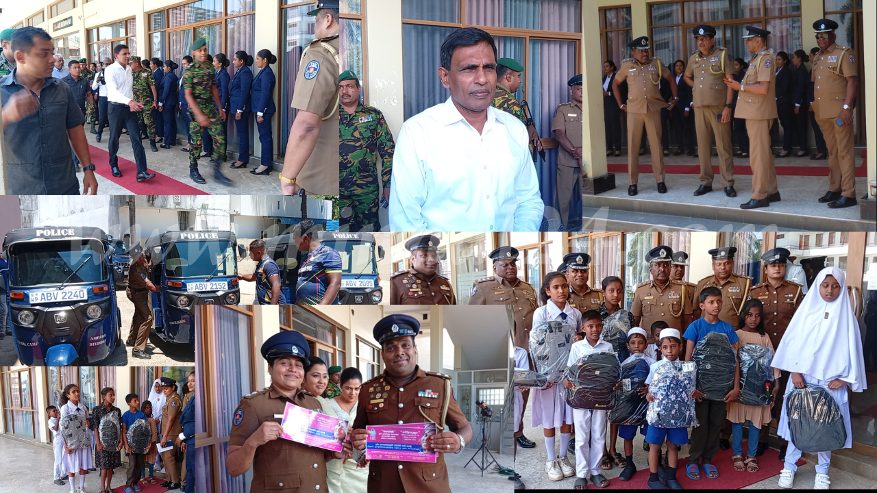 சாய்ந்தமருது பகுதிக்கு விஜயம் செய்த பொதுமக்கள் பாதுகாப்பு அமைச்சர்