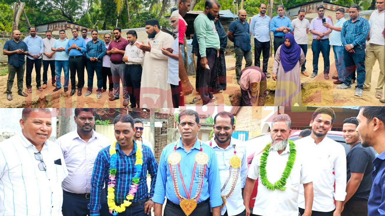 வீட்டுக்கு அடிக்கல் நடும் நிகழ்ச்சி