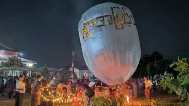 மத்திய மியன்மாரில் திருவிழா நிகழ்வில் குண்டு தாக்குதல்கள்