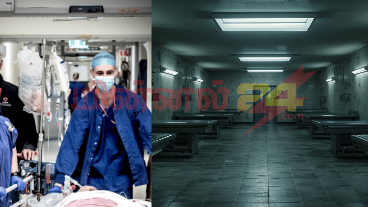 உயிரோடு சவக்கிடங்கில் தூக்கி எறியப்பட்ட நபர்