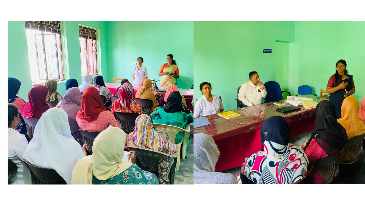 சுகாதாரம் பொருளாதார மேம்பாட்டை முன்னிறுத்தி நடைபெற்ற அன்னையர் ஆதரவு குழு கூட்டம்