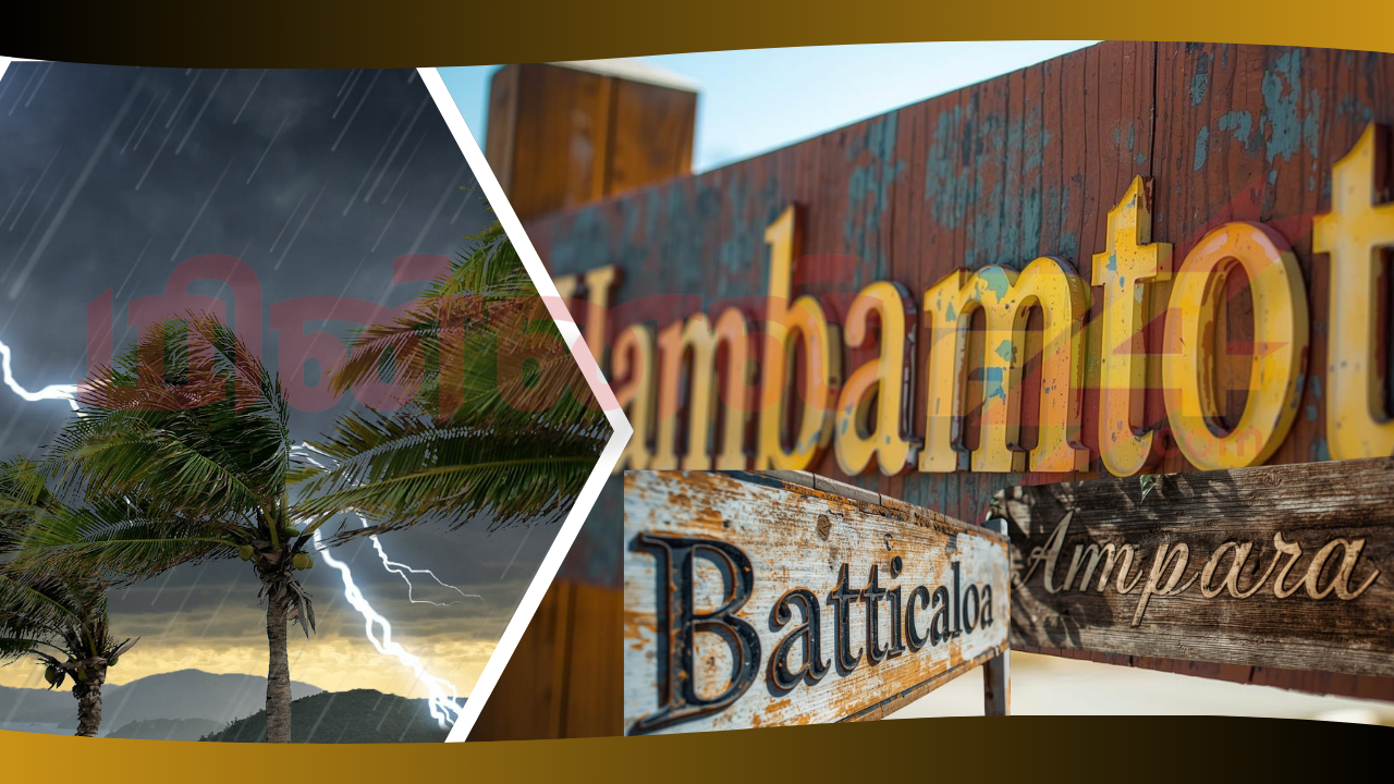 வளிமண்டலவியல் திணைக்களத்தின் எச்சரிக்கை