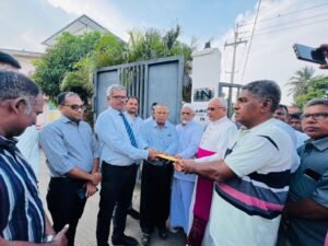 மன்னாரில் காற்றாலை மின் திட்டத்திற்கு எதிரான போராட்டம் நிறைவு