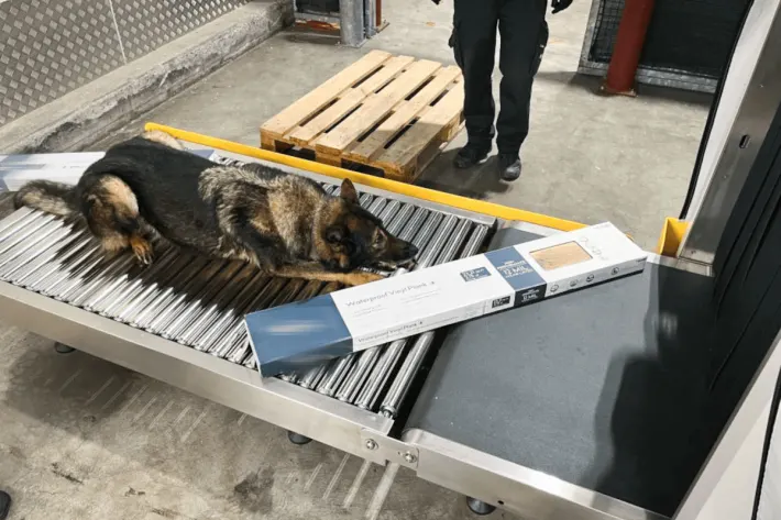 சூரிச் - விமான நிலையத்தில் மோப்ப நாய் ஹஷிஷைக் கண்டுபிடித்தது