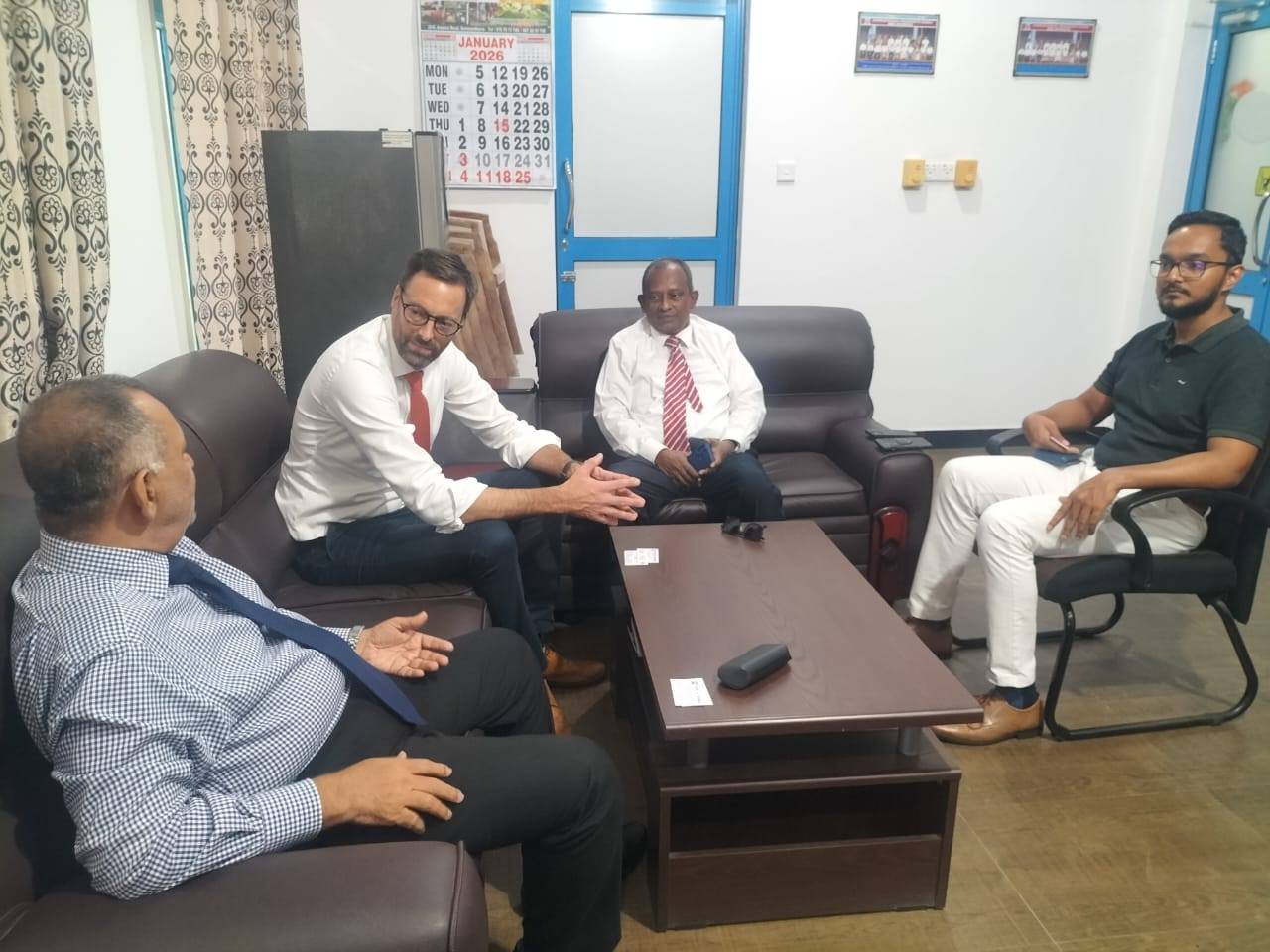 சம்மாந்துறை பகுதிக்கு இலங்கைக்கான பிரிட்டிஷ் உயர் ஸ்தானிகராலயத்தின் அரசியல் துறைத் தலைவர் விஜயம்