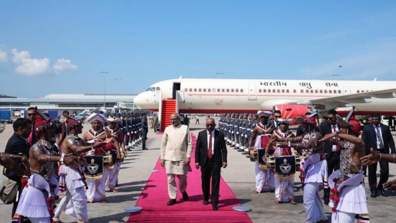 இந்தியத் துணை ஜனாதிபதி ராதாகிருஷ்ணன் இலங்கையை வந்தடைந்தார்!