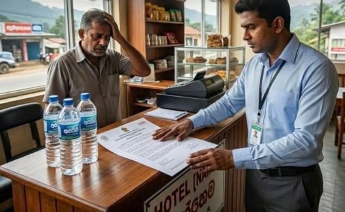 குடிநீர் போத்தலை அதிக விலைக்கு விற்பனை செய்த உணவகத்துக்கு அபராதம்!