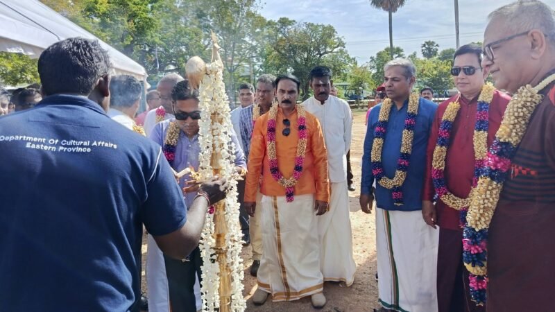 திருமலையில் கலாசார நிகழ்வு : கிழக்கு மாகாண ஆளுநர் கலந்து சிறப்பித்தார்