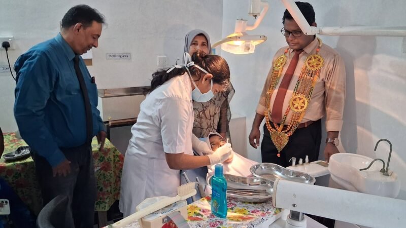 பாடசாலை சிகிச்சை நிலையம் திறந்து வைப்பு!