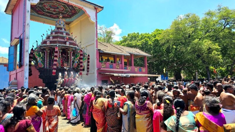 யாழ்.மாதகல் நுணசை முருகமூர்த்தி ஆலய வருடாந்த இரதோற்சவத் திருவிழா!