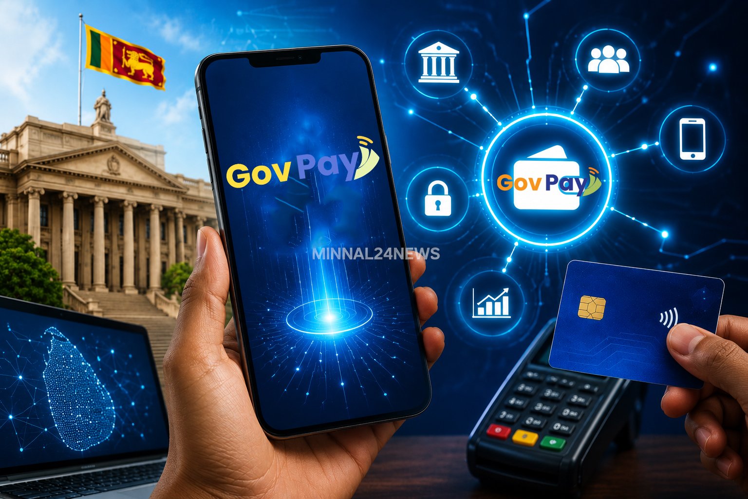 ‘GovPay’ ஊடாக 3.86 பில்லியன் ரூபாவுக்கும் அதிக பெறுமதியான பரிவர்த்தனைகள்!