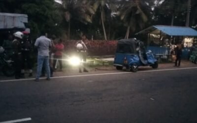 விபத்தில் கணவனும் மனைவியும் படுகாயம்!