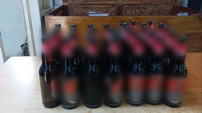 மதுபான போத்தல்களுடன் சந்தேக நபர் ஒருவர் கைது!