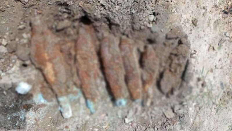 திருக்கோவிலில் மோட்டார் குண்டுகள் மீட்பு
