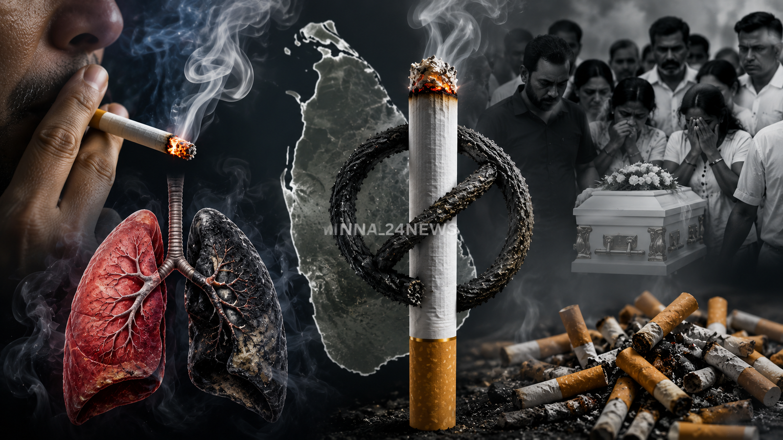 புகையிலை பயன்பாட்டால் இலங்கையில் வருடத்திற்கு 22,000 பேர் உயிரிழப்பு!