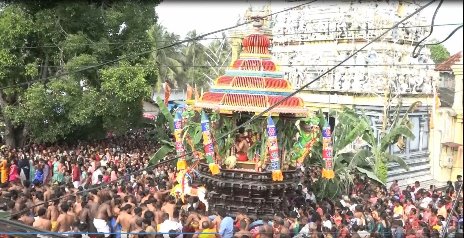 மட்டக்களப்பு சந்திவெளி புதுப்பிள்ளையார் தேவஸ்தானத்தின் தேரோட்டம்