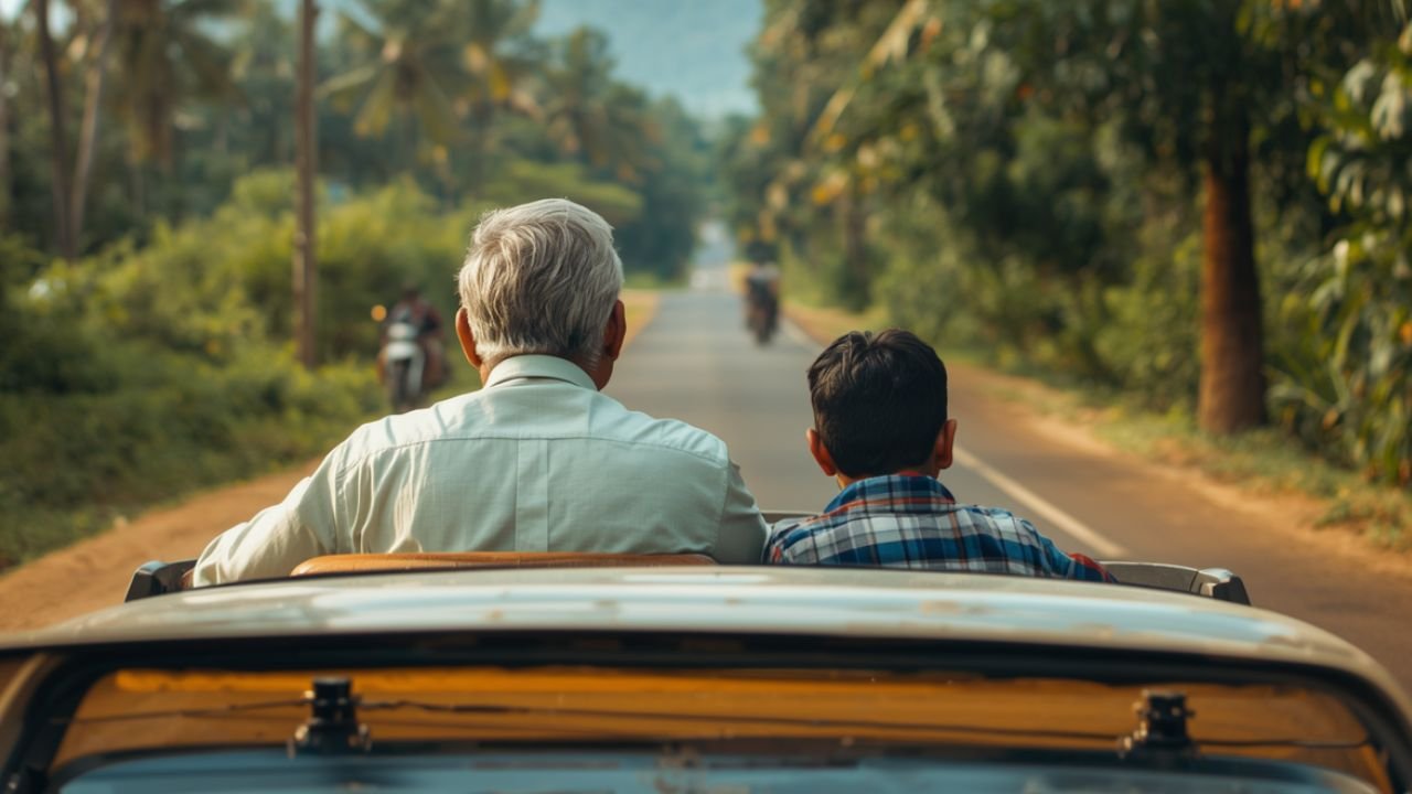 சிறுவனுக்கு வாகனப் பயிற்சி வழங்க முற்பட்ட முதியவர் அதே வாகனத்தில் மோதி உயிரிழப்பு!