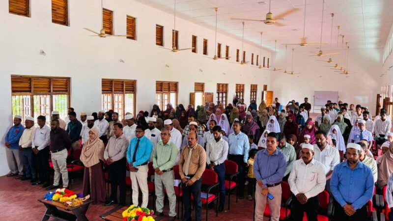 இறக்காமம் பிரதேச செயலக ரமழான் விசேட போட்டி பரிசளிப்பு விழா