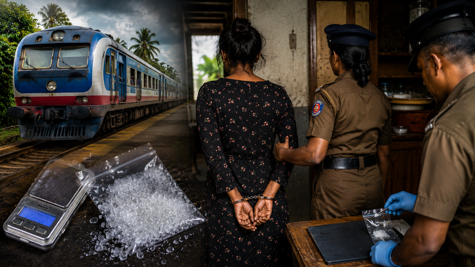 கொழும்பில் இருந்து மட்டக்களப்புக்கு ஜஸ் போதைப் பொருளை கடத்தி வந்த சந்தேகநபர் கைது!
