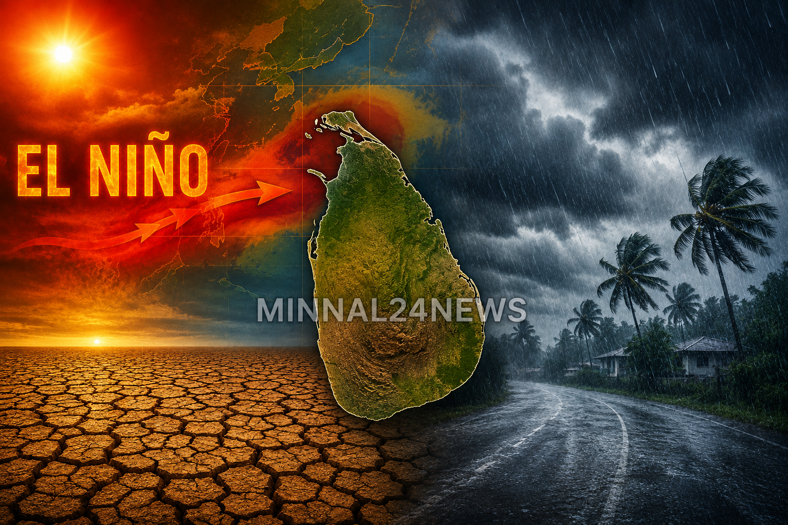 இலங்கையின் வானிலையில் ‘எல் நினோ’  காலநிலை மாற்றம் தாக்கத்தை ஏற்படுத்தக்கூடும்?