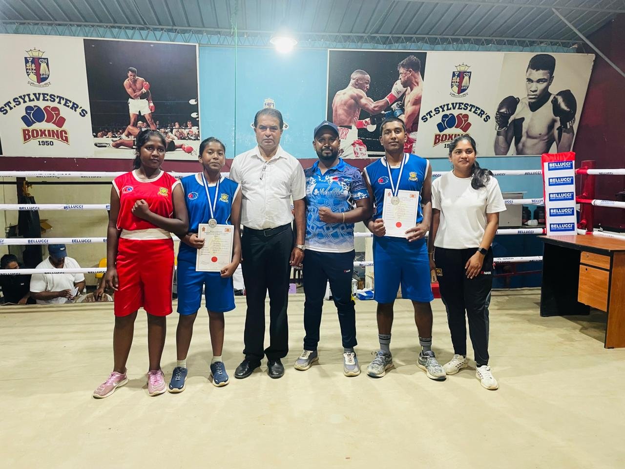 குத்துச்சண்டை போட்டியில் நுவரெலியா பரிசுத்த திரித்துவ மத்திய கல்லூரி சாதனை
