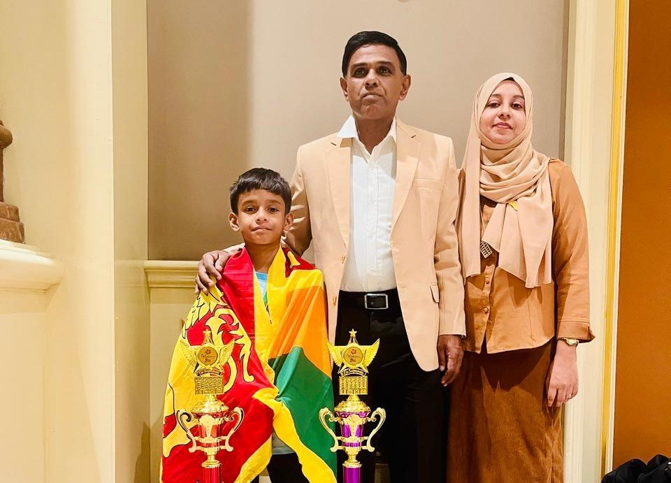 மலேசியாவில் நடைபெற்ற சர்வதேச போட்டியில் கல்முனை மாணவனுக்கு இரண்டாம் இடம்