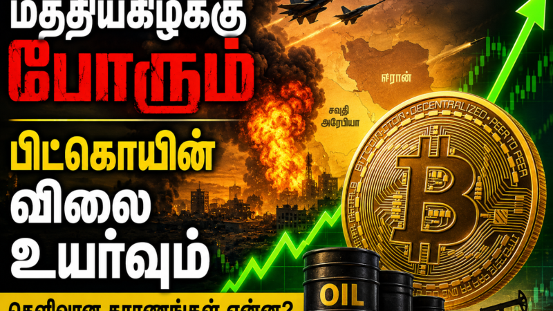 மத்தியகிழக்கு போரும், பிட்கொயின் விலை உயர்வும்