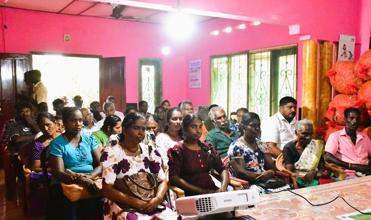மன்னார் மாவட்டத்தில் தெரிவு செய்யப்பட்ட 40 விவசாயிகளுக்கு விதைக்கடலைகள் வழங்கி வைப்பு